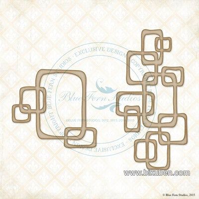 Blue Fern Studios - Chipboard - Mod Squares