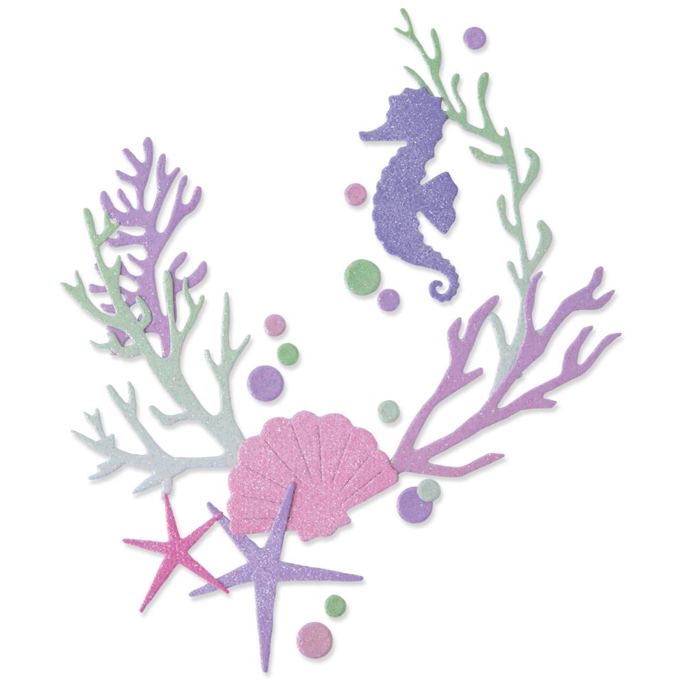 Sizzix - Thinlits - Dies - Coral Wreath