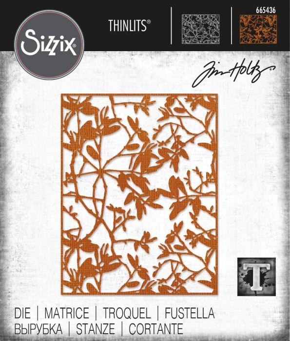 Tim Holtz Alterations - Thinlits - Leafy Twigs
