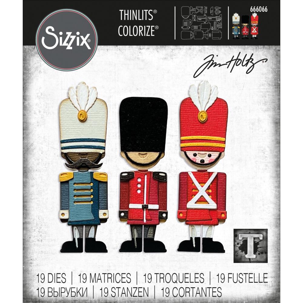 Sizzix - Tim Holtz  - Thinlits - Classic Colorize - Harvey