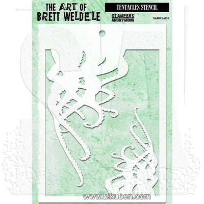 Brett Weldele Collection - Stencils - Tentacles