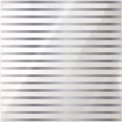 WRMK: CP Acetate Sheet - Stripe w/ Silver Foil    12 x 12"