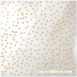 WRMK: CP Acetate Sheet - Confetti Dot w/Gold Foil    12 x 12"