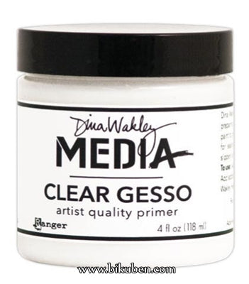 Ranger - Dina Wakley Media Mediums - Clear Gesso - Jar 