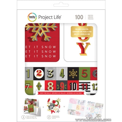 American Crafts - Becky Higgins Collection - Value Kit - Deck the Halls