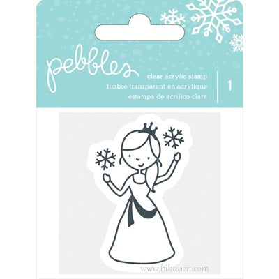 Pebbles - Winter Wonderland - Princess - Clear Stamp