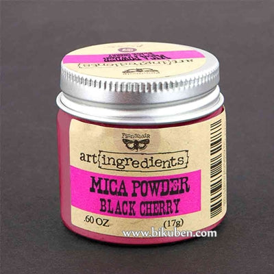 Prima - Art Ingredients by Finnabair - Mica Powder - Black Cherry