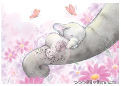 Wild Rose Studio - Clear Stamp - Bella Sleeping