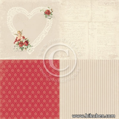 Pion Design - To my Valentine - In My Heart 6x6 tum  