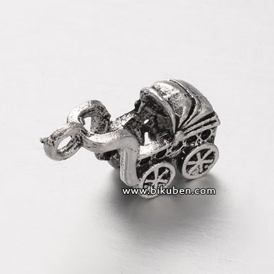 Charms - Antique Silver - Babyvogn