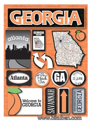 Reminisce - Jet Setters Stickers - Georgia