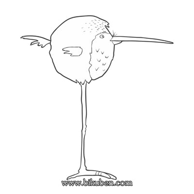 Joggles - Cling Stamp - Bird Edgar