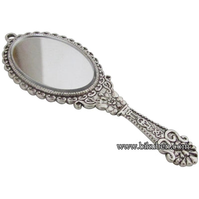 FabScraps - Silver Embellishements - Ornate Mirror