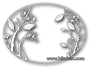 Poppystamps - Dies - Kaysen Oval Frame