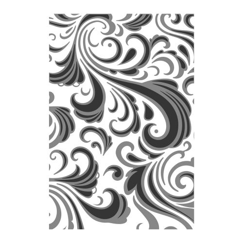Tim Holtz Alterations - Texture Fades Embossig Folder - Swirls  3D