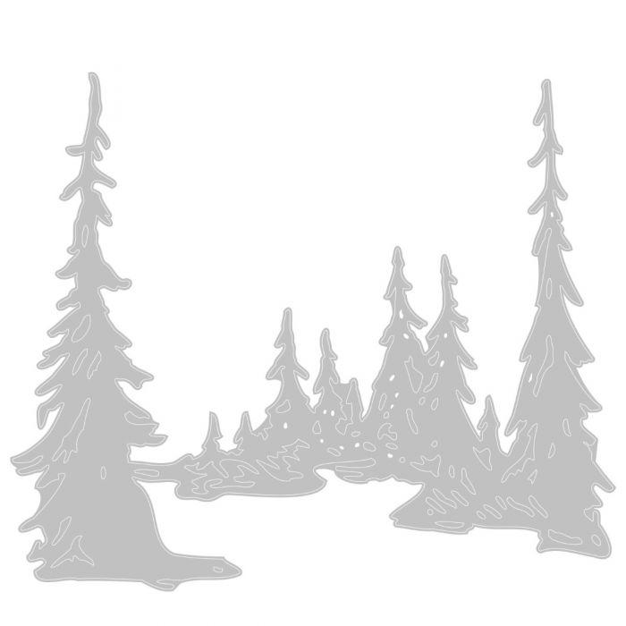 Sizzix - Tim Holtz Alterations - Thinlits - Tall Pines