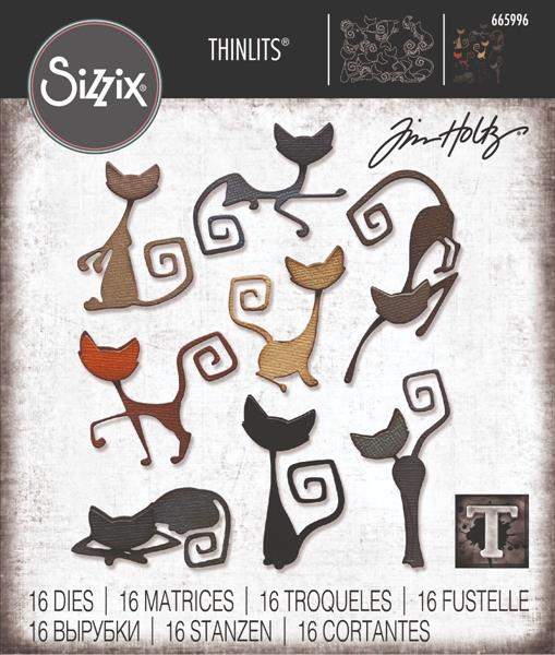 Sizzix - Tim Holtz - Thinlits  - Mischievous