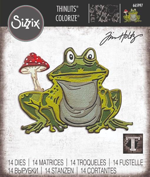 Sizzix - Tim Holtz  - Thinlits - Colorize - Myron