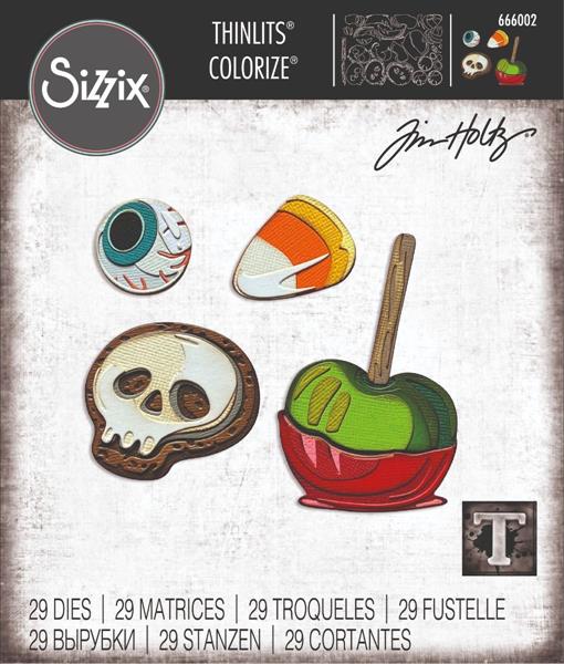 Sizzix - Tim Holtz  - Thinlits - Colorize - Trick or Treat