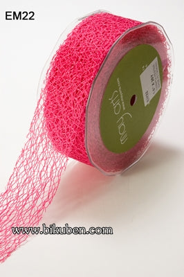 May Arts - Net Ribbon - Fuchsia - METERSVIS