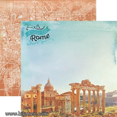Paper House - Discover Italy - When in Rome 12x12"