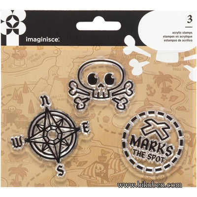 Imaginisce - Par-r-rty Me Hearty - Clear Stamps 