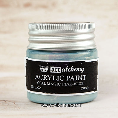 Prima - Art Alchemy by Finnabair - Acrylic Paints - Opal Magic -  Pink-Blue