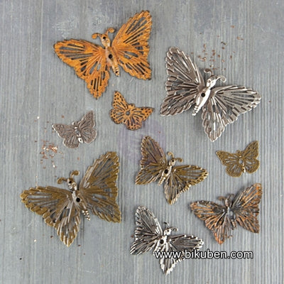 Prima - Mechanicals by Finnabair - Grungy Butterflies