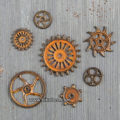 Prima - Mechanicals by Finnabair - Rustic Gears
