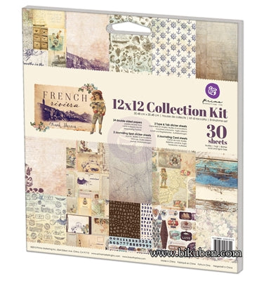 Prima - French Riviera - 12x12" Collection Kit