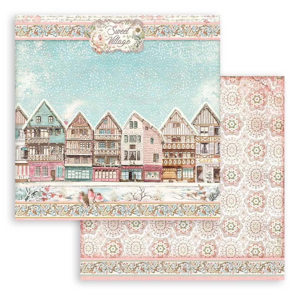 Stamperia - Sweet Winter - Paper Pad - 8 x 8"