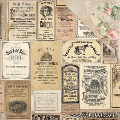 BoBunny - Secret Garden - Soiree Boutique 12x12"