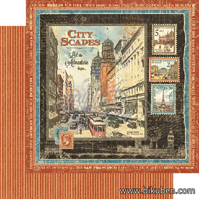 Graphic45 - Cityscapes - Cityscapes 12x12"