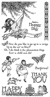 Graphic45 - Children's Hour - Cling Stamps 2