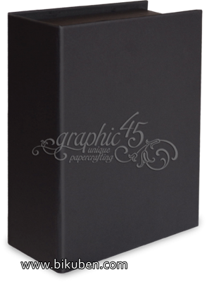 Graphic45 - Book Box - Black