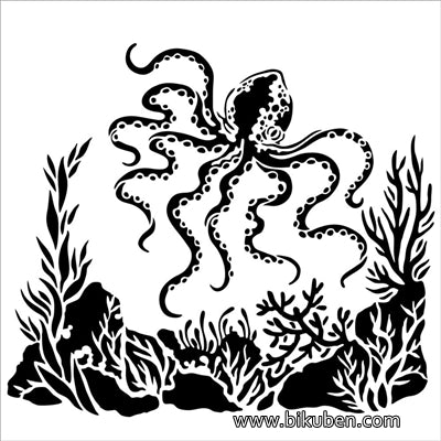 The Crafter's Workshop - Octopus 6x6"