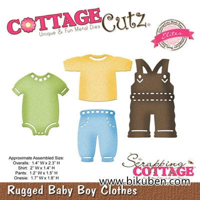 Cottage Cutz - Rugged Baby Boy Clothes Dies