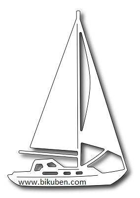 Frantic Stamper - Sail Boat - Dies 