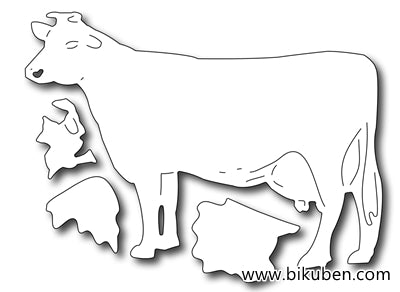 Frantic Stamper - Barnyard Cow - Dies