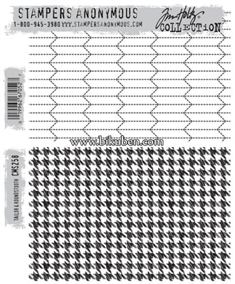 Tim Holtz Collection - Tailor & Houndstooth - Stamps