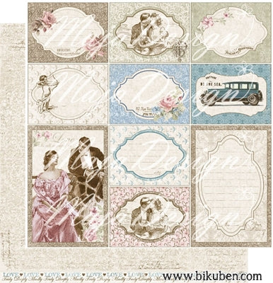 Maja Design - Vintage Romance - Love Notes 12x12" 