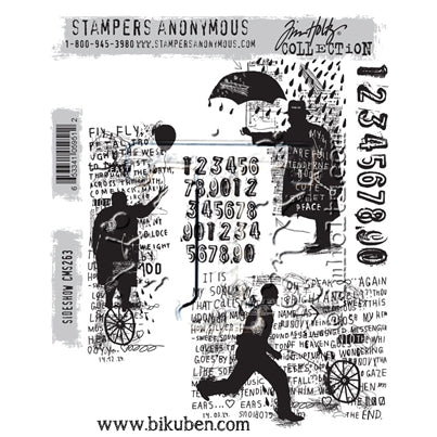 Tim Holtz Collection - Sideshow - Stamps