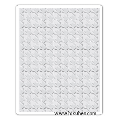 Sizzix - Tim Holtz Alterations - Houndstooth - Embossing Folder
