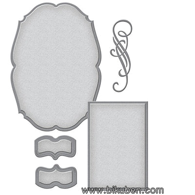 Spellbinders - Shapeabilities - Classic Elegance Label Dies