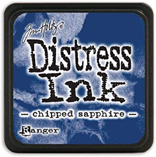 TIm Holtz - Mini Distress Ink Pute - Chipped Sapphire