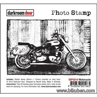 Darkroom  - Motorcycle - Cling Stamp