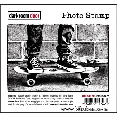 Darkroom  - Skateboard - Cling Stamp
