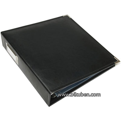 We are memory keepers - 8,5x11" Classic Leather ring Album - Black