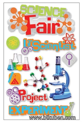 Paper House - 3D sticker - Science Fair