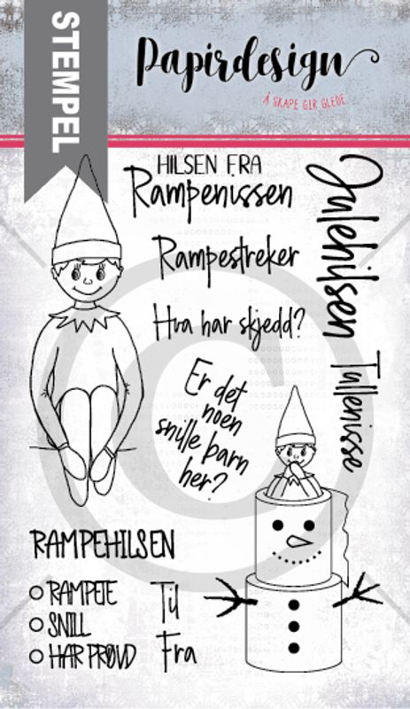 Products Papirdesign - Clear stamps - Rampenissen